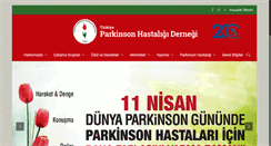 Desktop Screenshot of parkinsondernegi.com