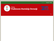 Tablet Screenshot of parkinsondernegi.com